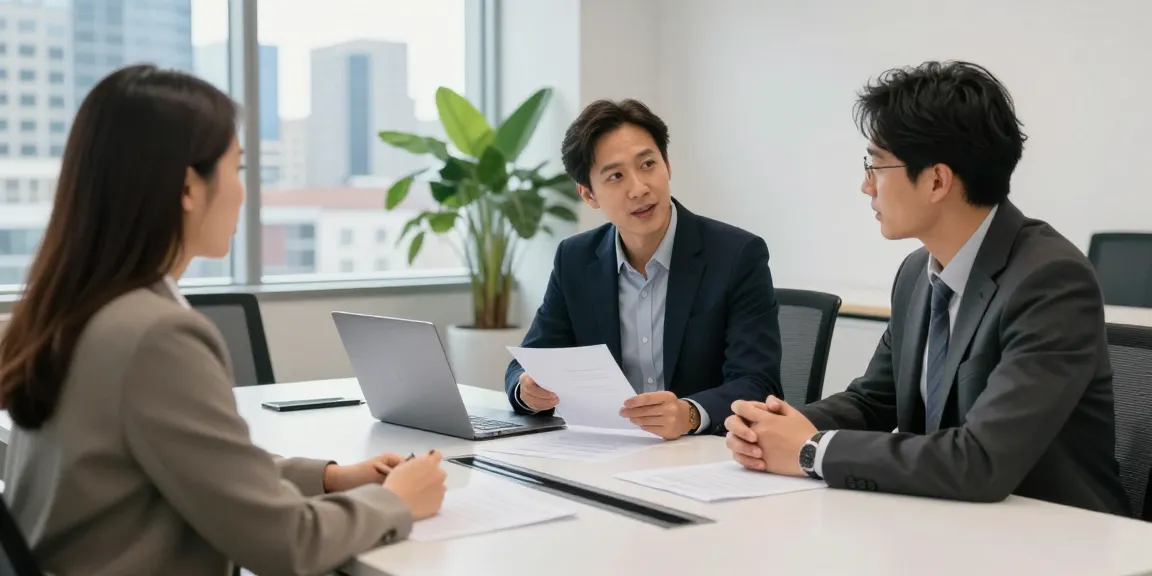 Payday Loans Co Calgary financial advisor consulting client in modern office environment.