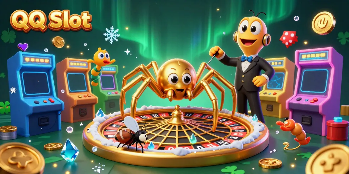 Engage in thrilling bets with QQ Slot while vibrant game elements surround the action.